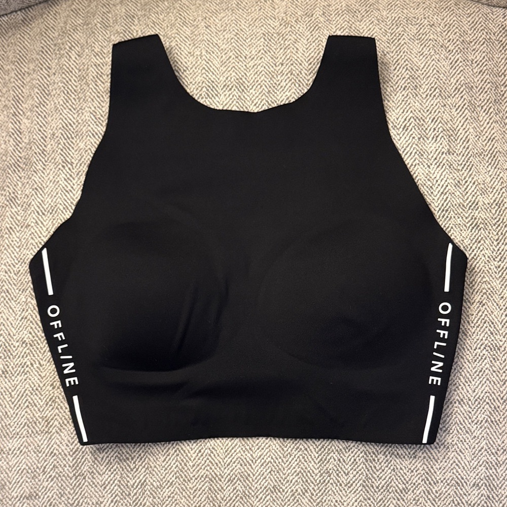 Black Sports Bra Offline by Aerie